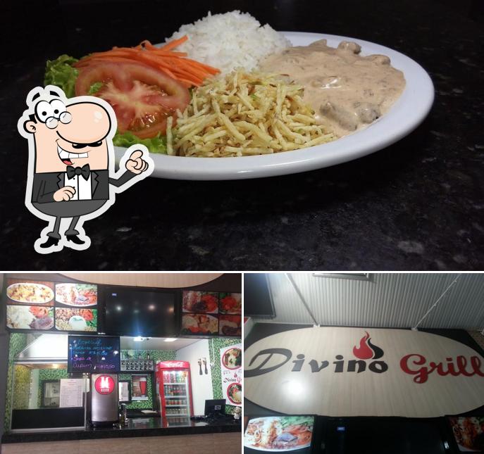 O Divino Grill se destaca pelo interior e comida