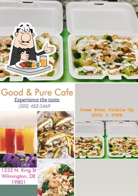Food at Good And Pure Cafe