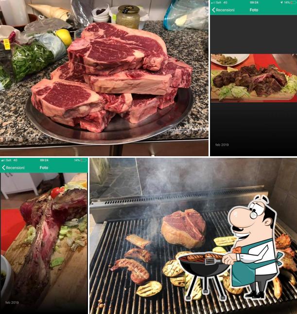 Ristorante GrottoStevenoni San Vittore offre pasti a base di carne
