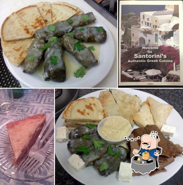Meals at Santorini's Greek Cuisine
