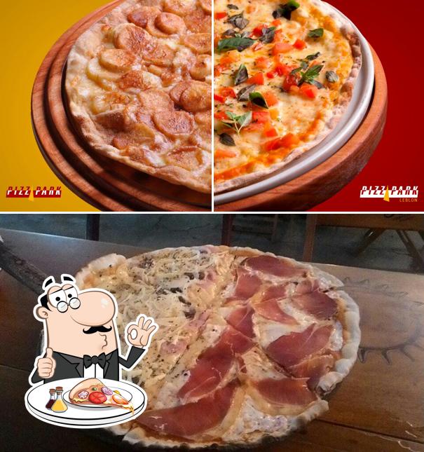 Escolha pizza no Pizza Park - Leblon