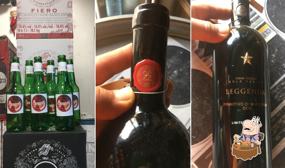 Puoi goderti un rinfrescante bicchiere di birra chiara o scura