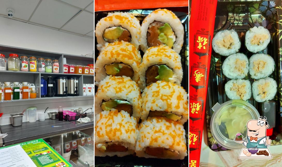 Bubble Tea & Sushi Bar provides a selection of sweet dishes