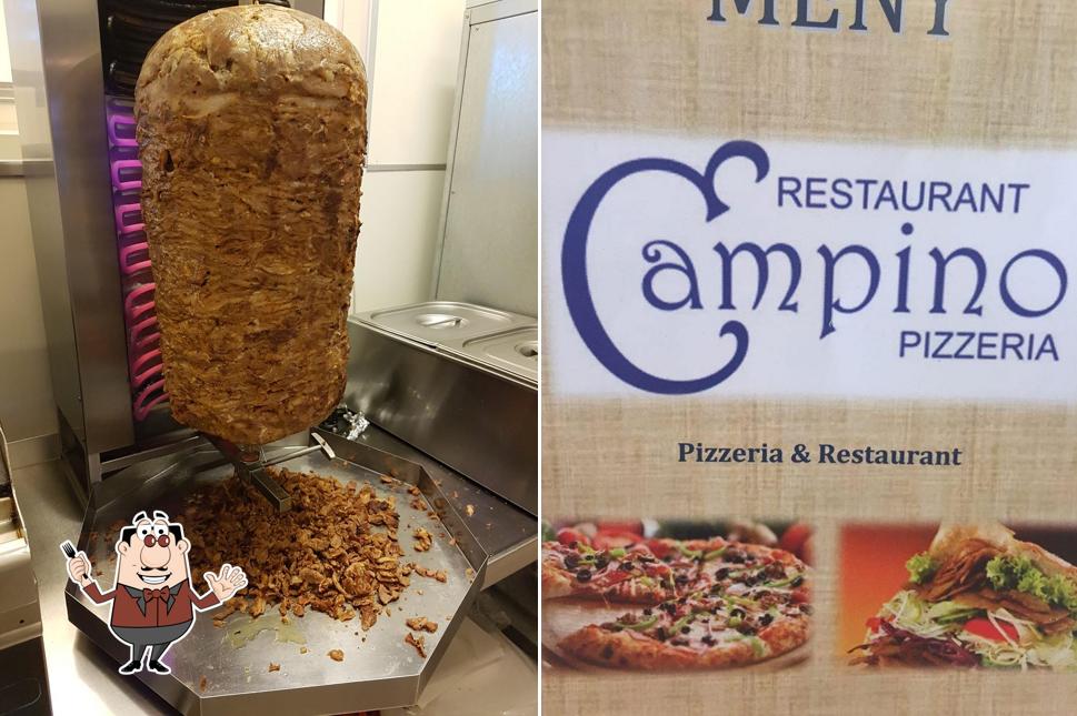 Food at Campino Pizzeria