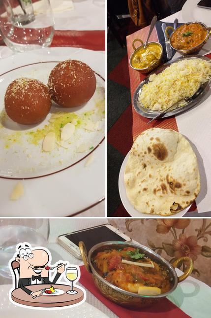 Nourriture à Taj Mahal Restaurant Indien Draguignan