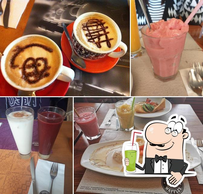 Crepes & Waffles, Ciudad de México, Rio Bamba Carta del restaurante y
