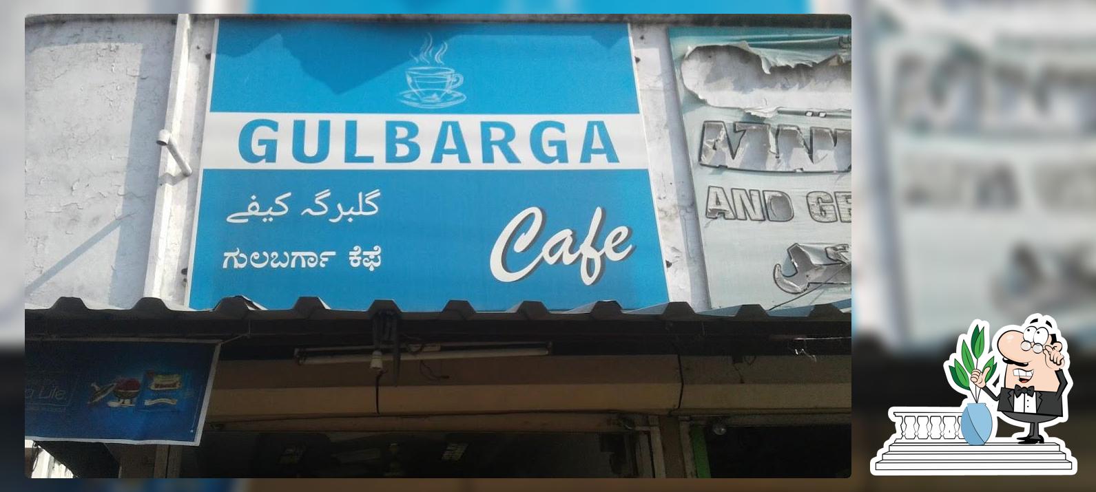 You can get some fresh air at the outside area of Gulbarga Cafe