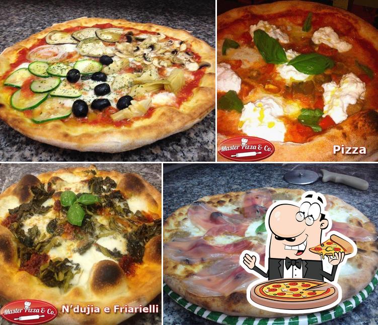 Scegli tra le molte varianti di pizza