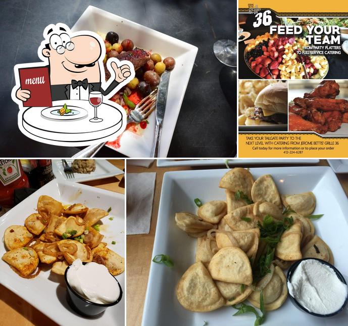 Online Menu of Jerome Bettis Grille 36 Restaurant, Pittsburgh,  Pennsylvania, 15212 - Zmenu