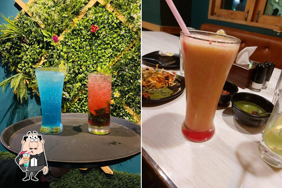 Get a drink from the menu