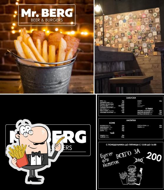 Dégustez des pommes frites à Mr. Berg