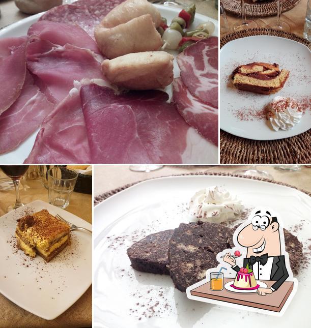 Al Murun - Trattoria da Mario - Cucina Tradizionale Milanese - Anche Menu Gluten Free serve un'ampia gamma di dolci