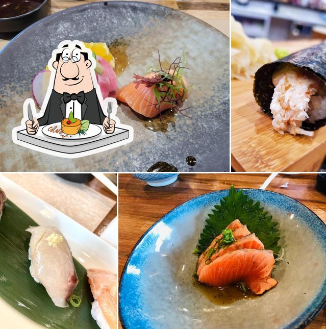 Еда в "Kyodai Handroll & Sushi Bar"