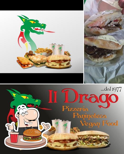 Prenditi un hamburger a Il Drago