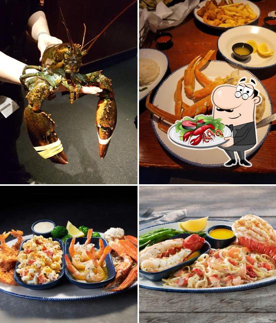 Order seafood at Red Lobster