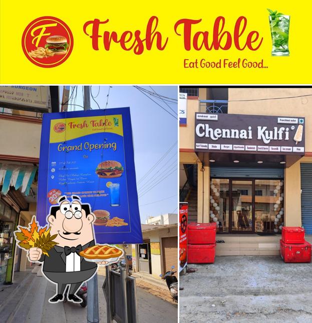 Look at the picture of Fresh Table