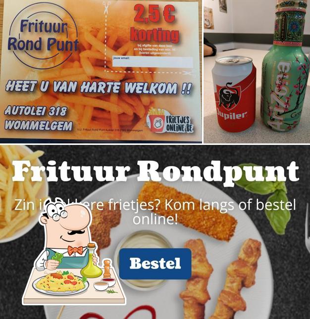 Las fotos de comida y cerveza en Frituur Rondpunt