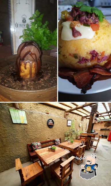 Check out the image showing food and exterior at Ô TREM BÃO