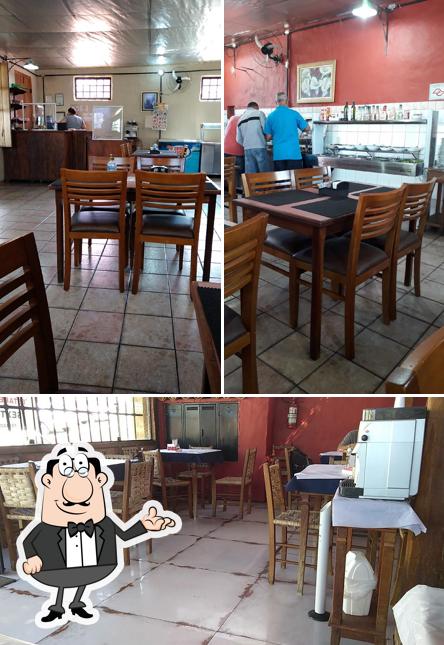 O interior do Restaurante do Mineiro