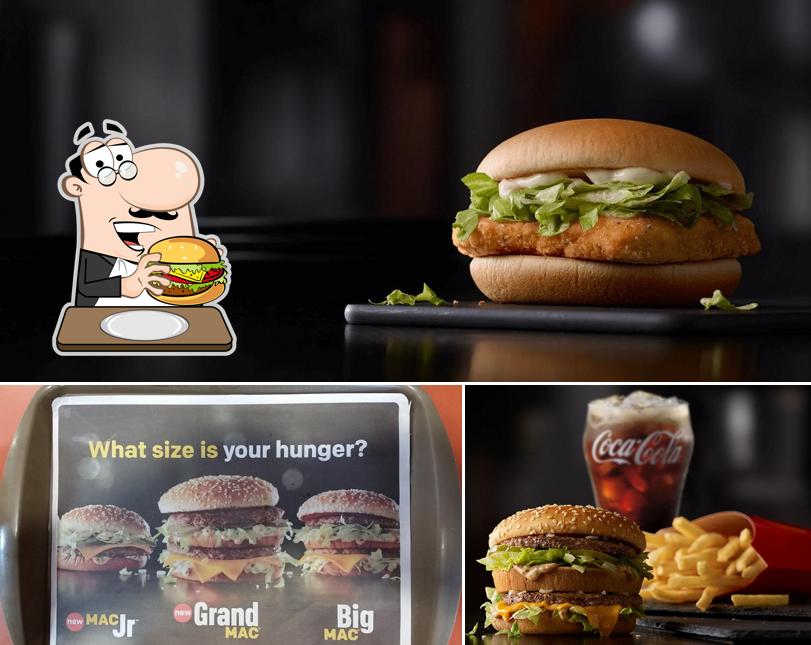 "McDonald's" предлагает большое количество вариантов для любителей гамбургеров