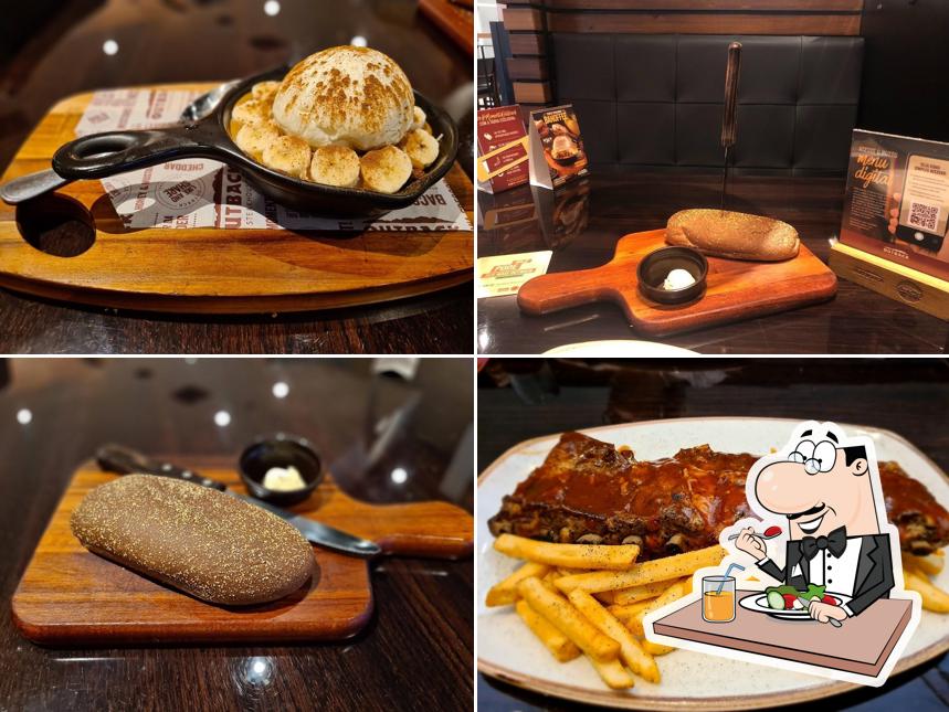 Platos en Restaurante Outback Steakhouse