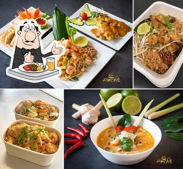 Essen im Aimchit Thai Streetfood