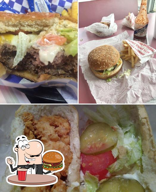 Order a burger at Burger Orleans
