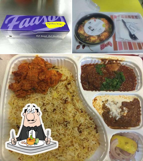 Food at Faasos Vasant Vihar