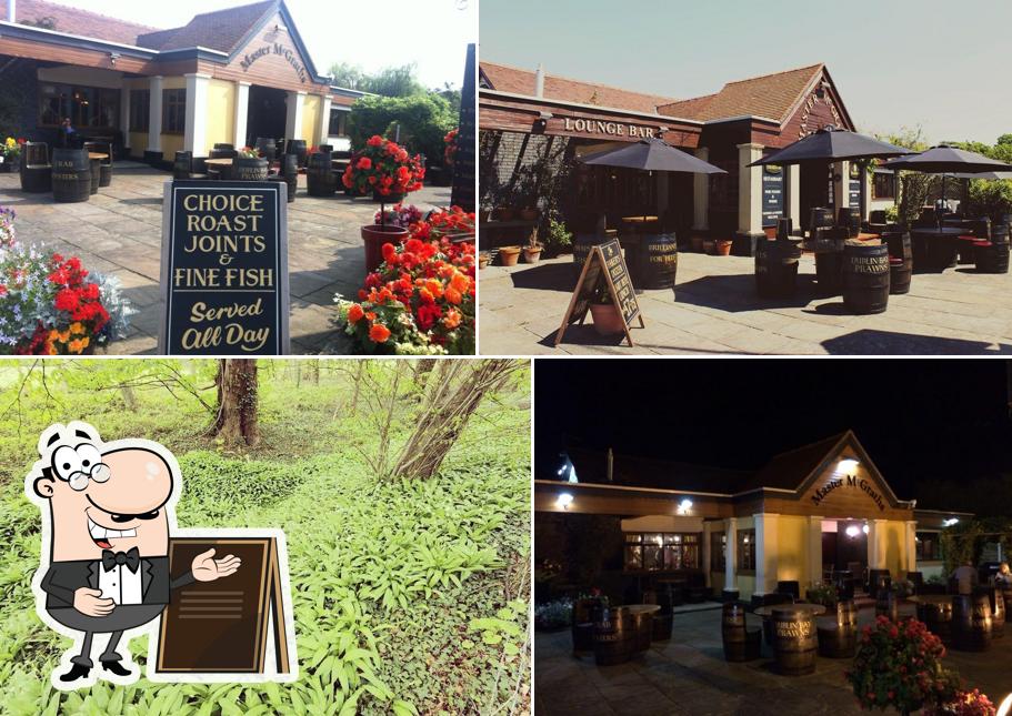 Master McGraths in Ormskirk British restaurant menu and reviews
