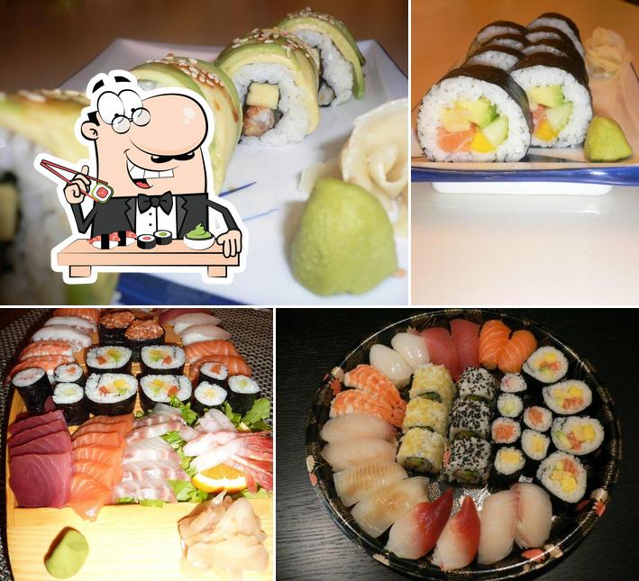 Prova le diverse opzioni di sushi