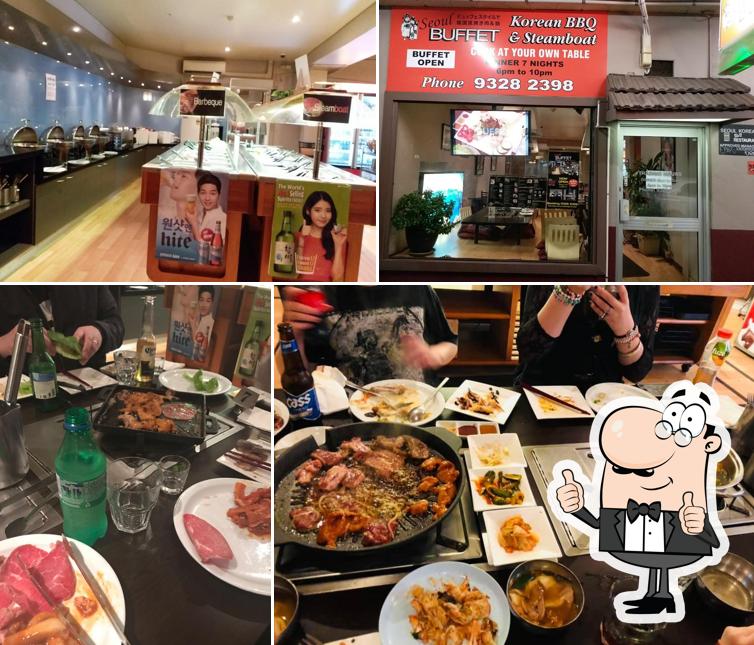 Seoul Buffet Korean BBQ & Steamboat, 253A William St in Northbridge Restaurant menu and reviews