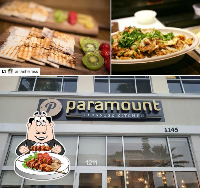 Paramount Lebanese Kitchen is distinguished by food and exterior