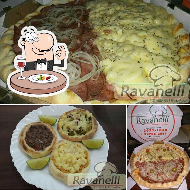 Comida em Ravanelli Pizzaria e Esfiharia