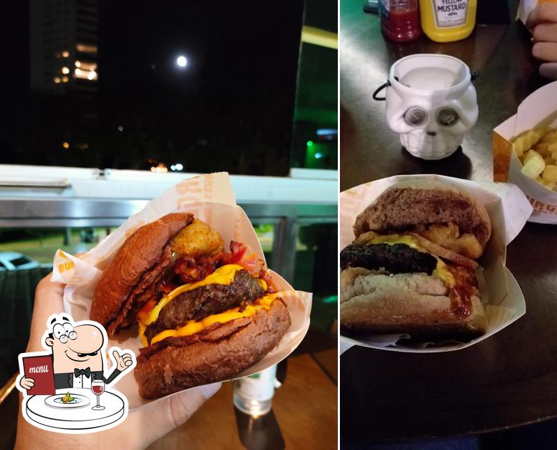 Comida em Burgeek Hamburgueria