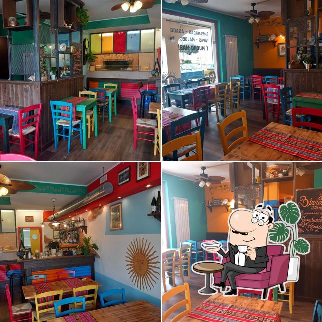 Gli interni di Pasto bistrò Pineto