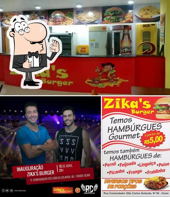 See this image of Zika's Burger