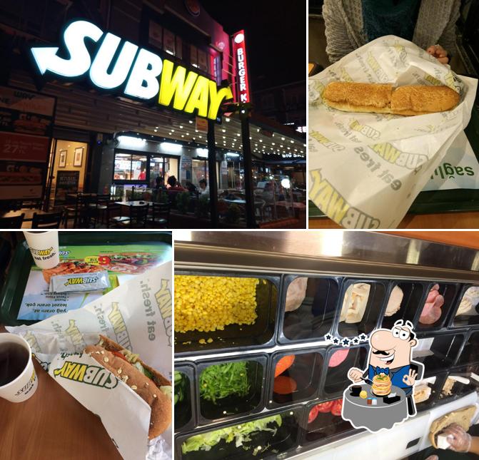 Блюда в "Subway"