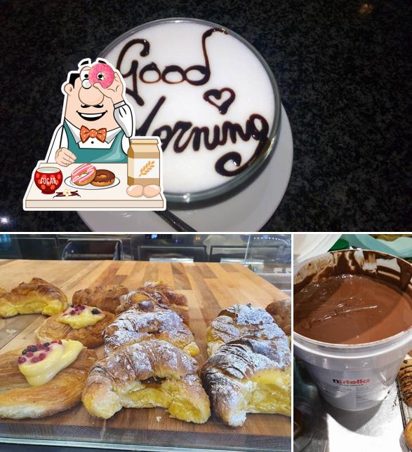 Gym Bar offre un'ampia selezione di dolci