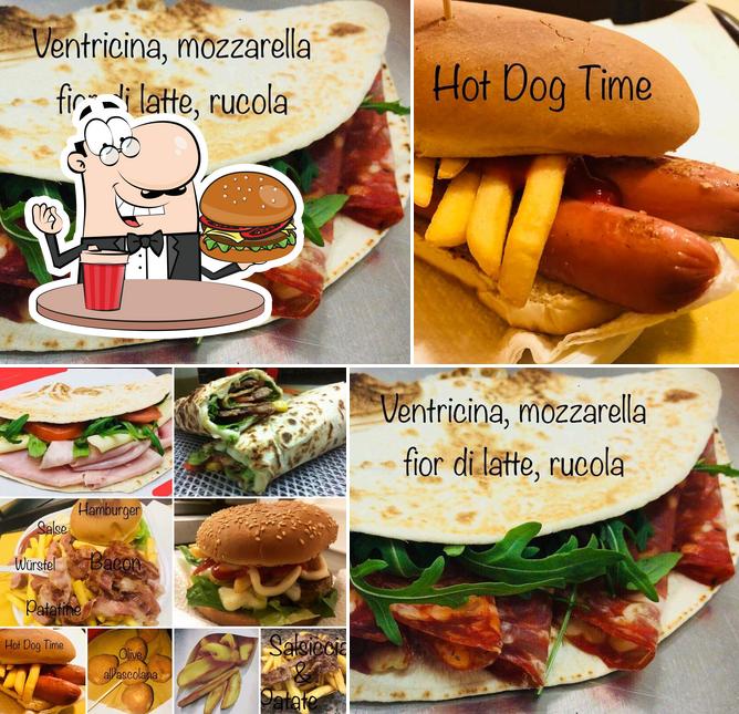 Prova un hamburger a SeDici Piadina