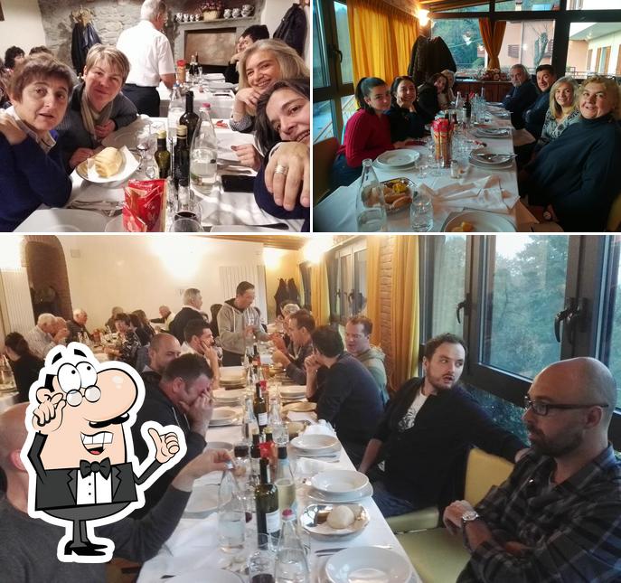 Gli interni di Trattoria Da Renato