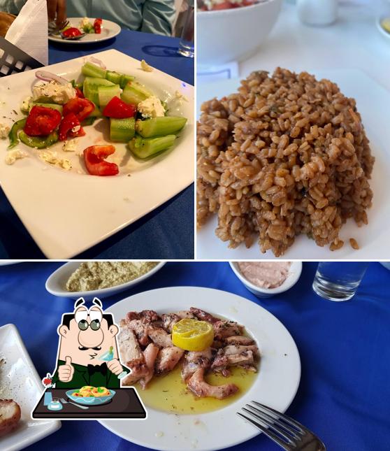 Gerichte im White & Blue - Greek Nautical Club