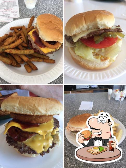 Try out a burger at Willy's Drive In