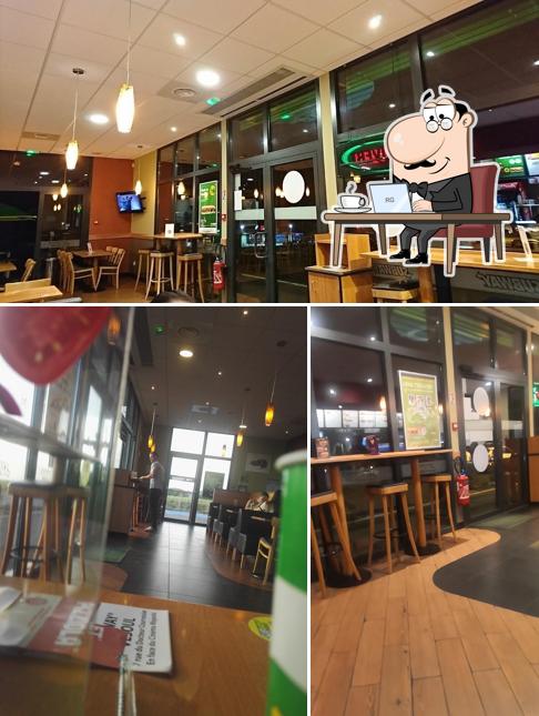 L'intérieur de Subway Vesoul