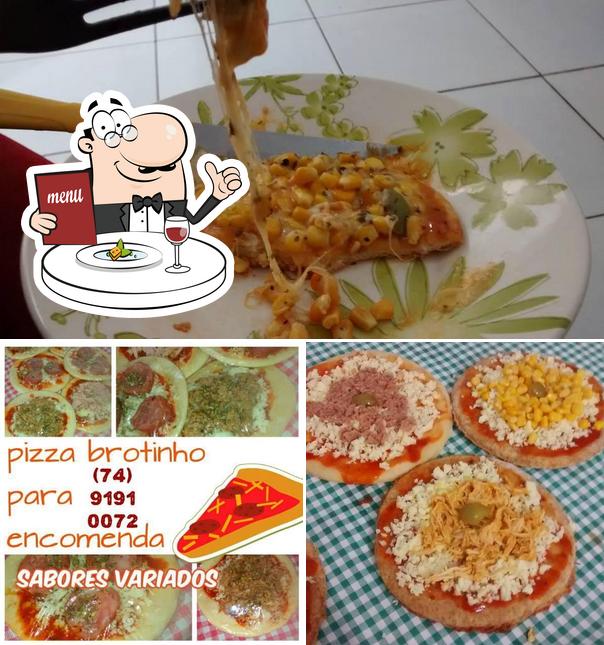 Platos en Casa das Pizzas