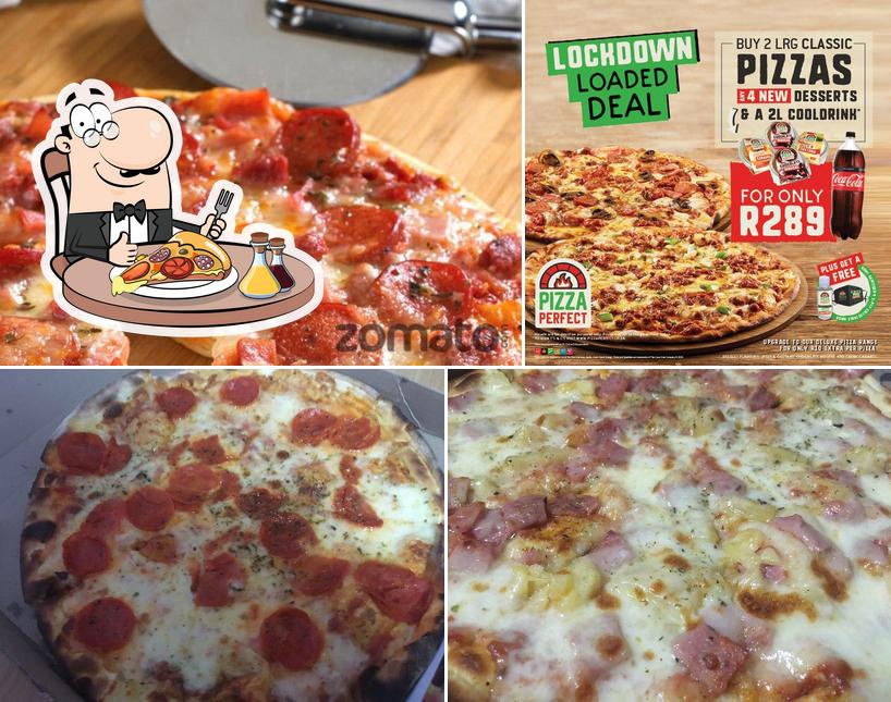 A Pizza Perfect Garsfontein, vous pouvez essayer des pizzas