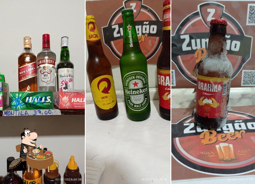 Еда в "Zungão Beer"