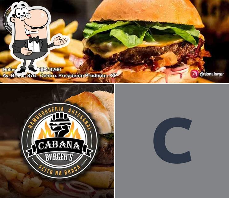 See the pic of Cabana Burger's