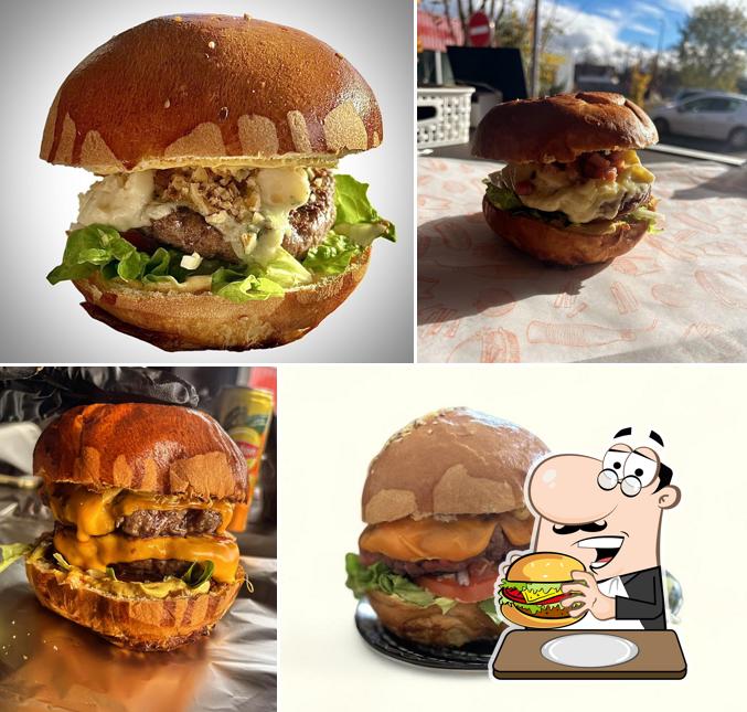 Essayez un hamburger à Delo’Foodtruck