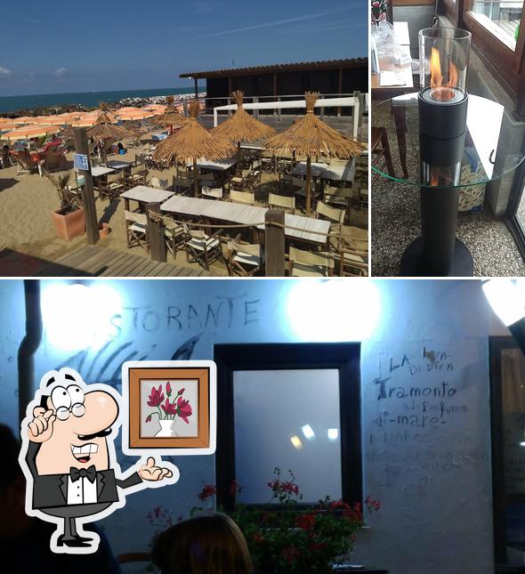 La interni e esterno del ristorante