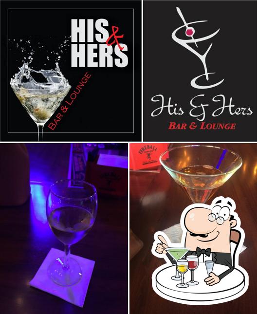 His And Hers Bar And Lounge serves alcohol